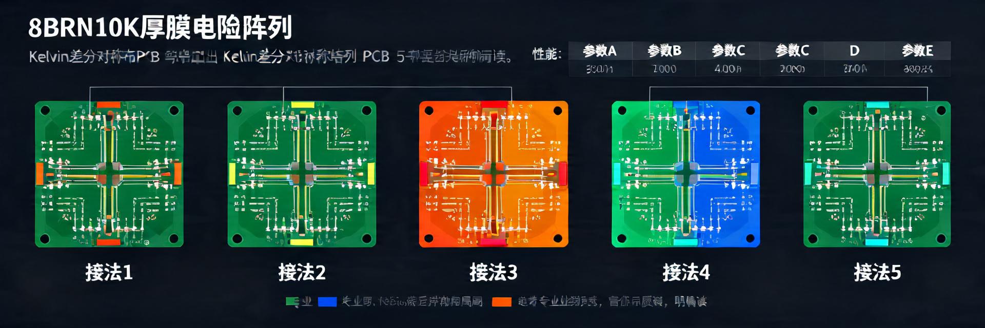2025 Latest 8BRN10K Thick Film Resistor Network PCB Layout Measured Data: Exposed Performance Differences of 5 Connection Methods
